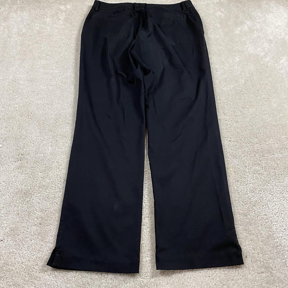 Under Armour Golf Pants Mens 34x32 Black Flat Front Straight Leg Performance